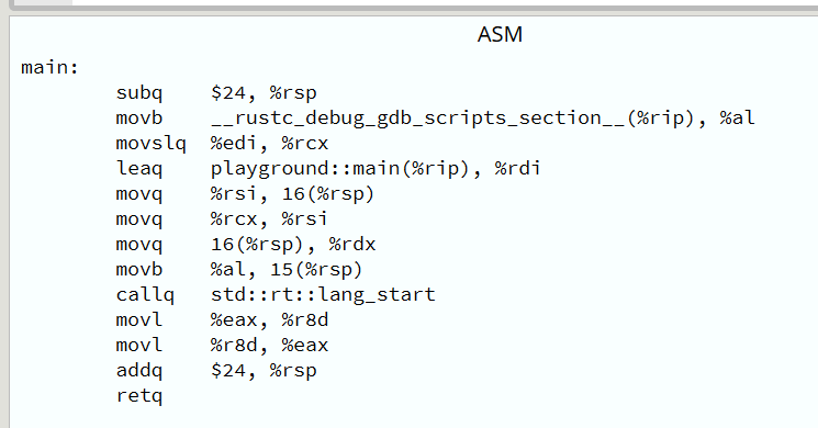 Some Hello World code in Assembly