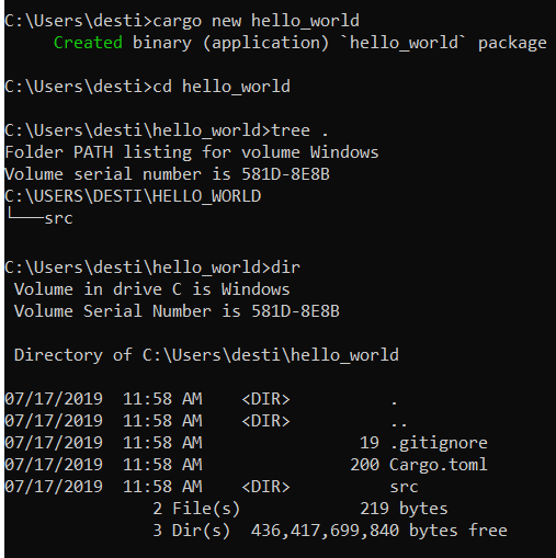 making hello_world package