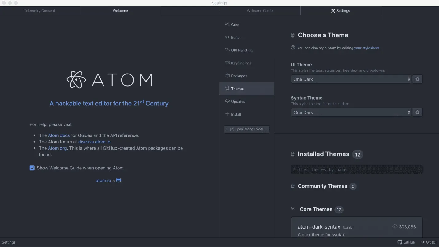 atom - software tools for software development 
