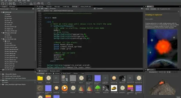 Appgamekit C++ game engine
