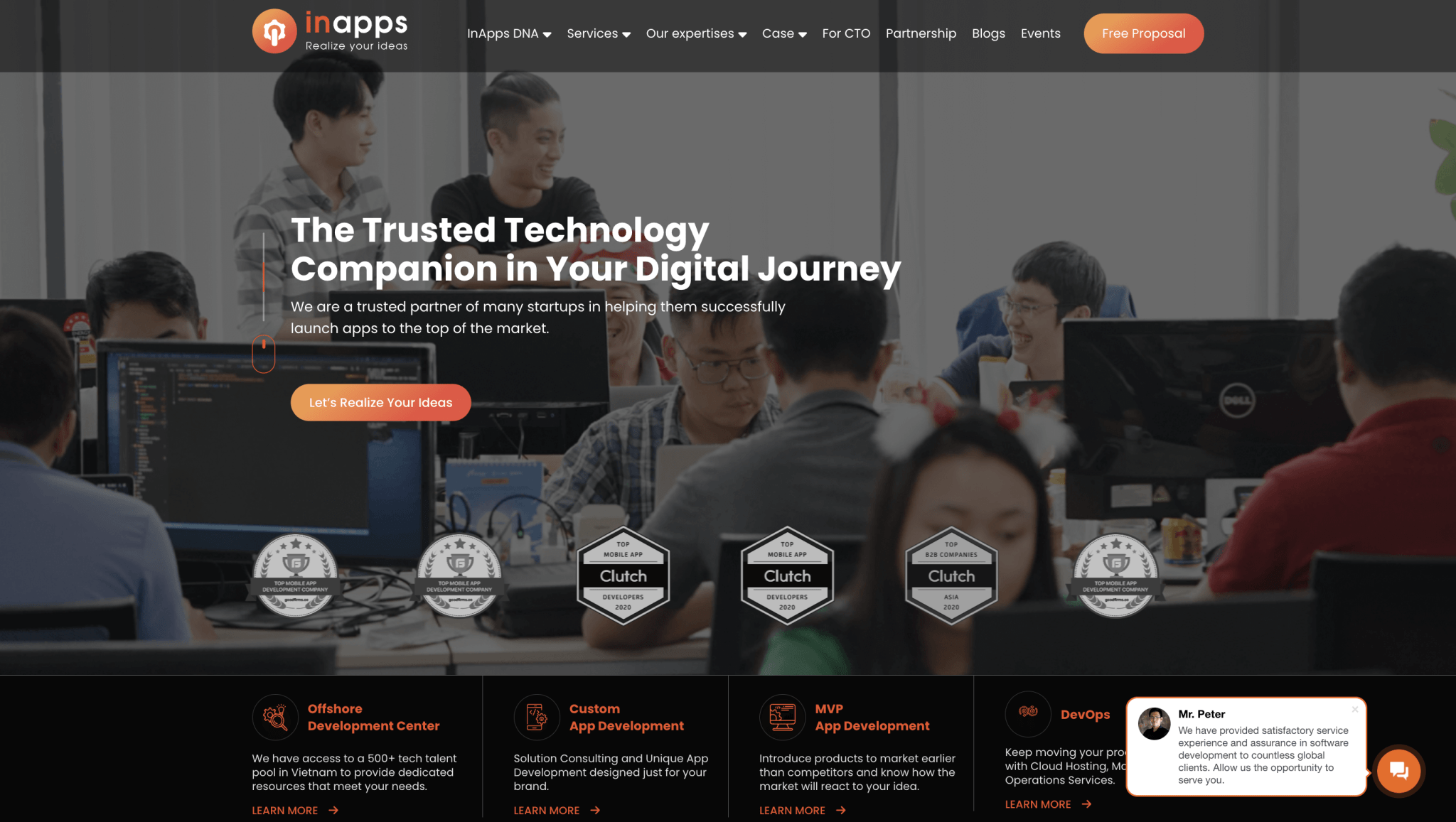 InApps Technology - top software outsourcing companies